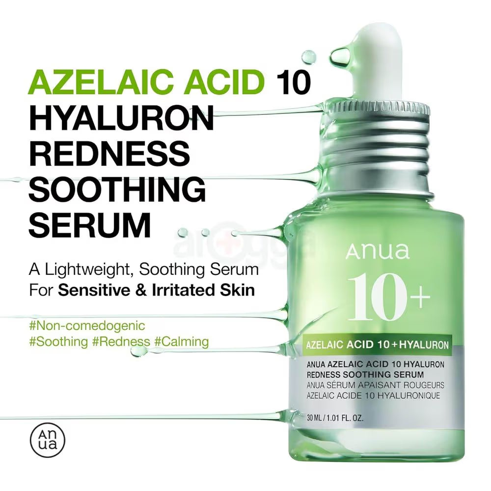 Anua 10+ Azelaic Acid Hyaluron Soothing Serum 30ml